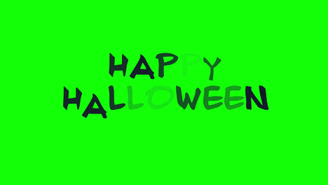 Fröhlicher-Halloween-Text,-Titelanimation,-Bewegungsgrafik,-Video,-Transparenter-Hintergrund-Mit-Alphakanal